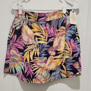 Tropical Print Women's Skirt